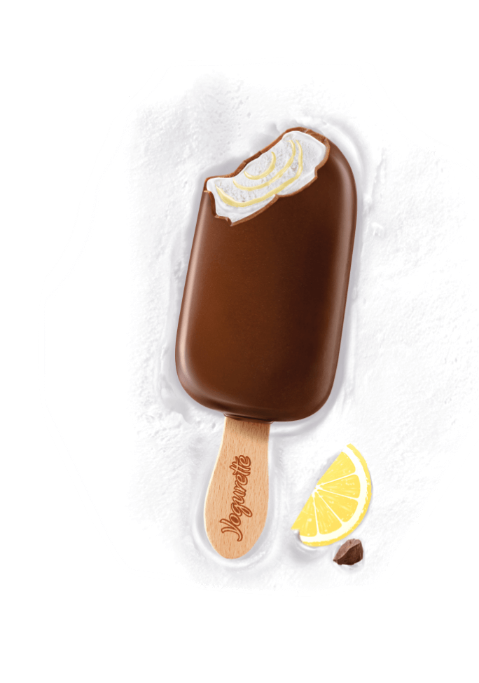 Yogurette Eis Buttermilk Lemon